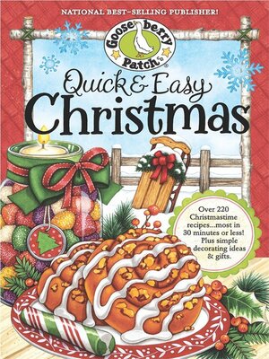 cover image of Quick & Easy Christmas Cookbook